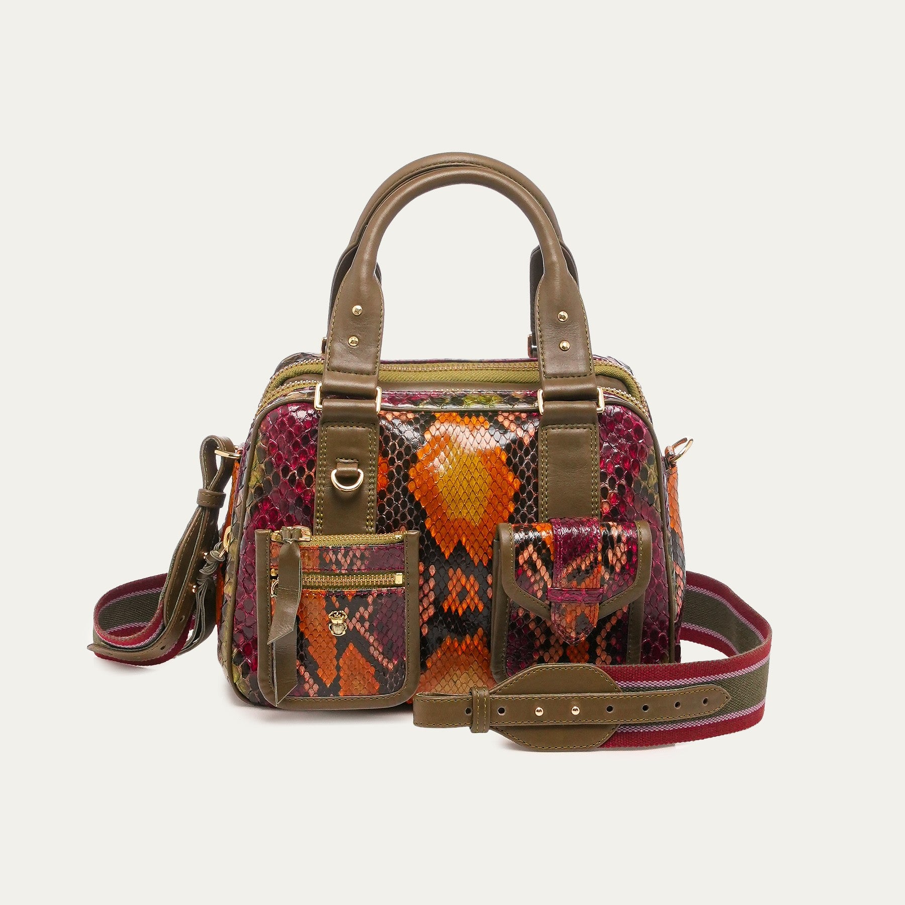 KMRii ケムリ wasit pouch python KMRii ケムリ wasit pouch python